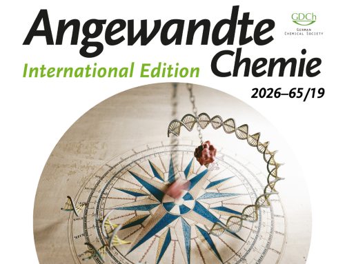 Our work on the Front Cover of Angewandte Chemie!